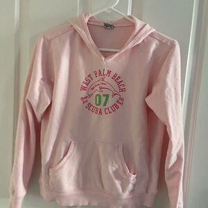 Pink West Palm Beach Scuba Club Hoodie